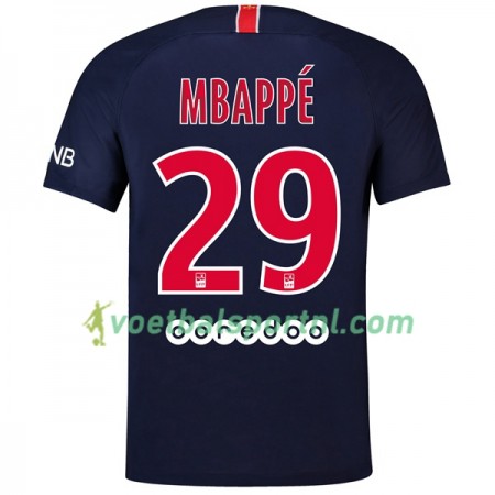Paris Saint-Germain Mbappé 29 Thuis Shirt 2018-19